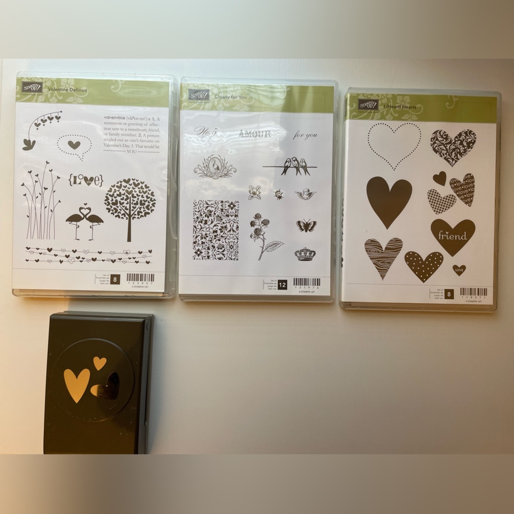 Stampin' Up! Valentine collection